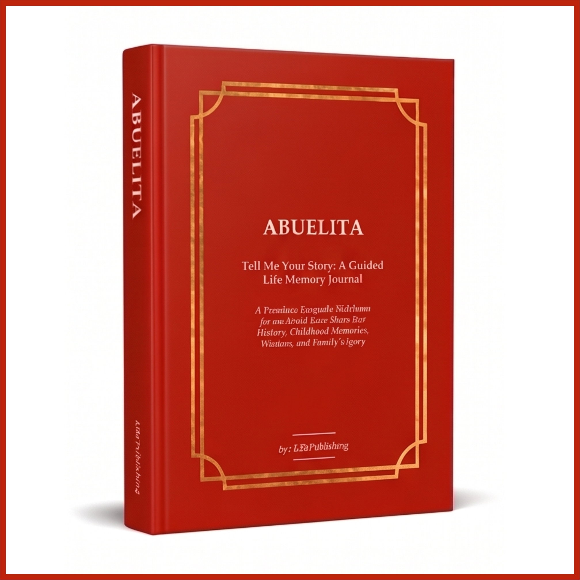 Abuelita Tell me Your Story, A Guided Life Memory Journal - View 5